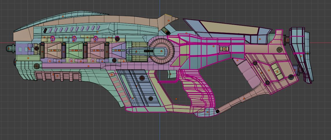 Sci fi gun, Hard surface modeling practice - Focused Critiques ...