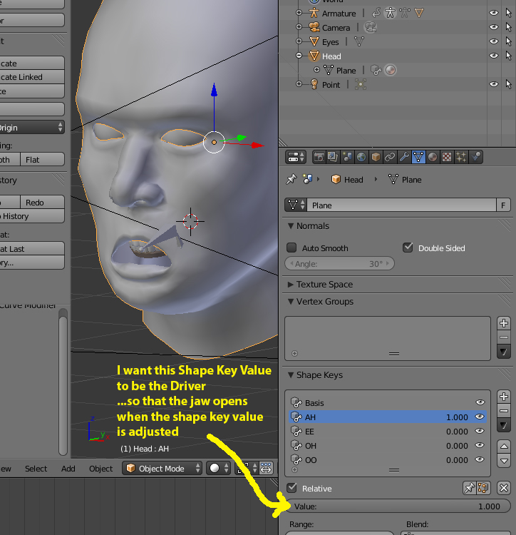 Can a Shape Key Value be the Driver? - Animation and Rigging - Blender ...
