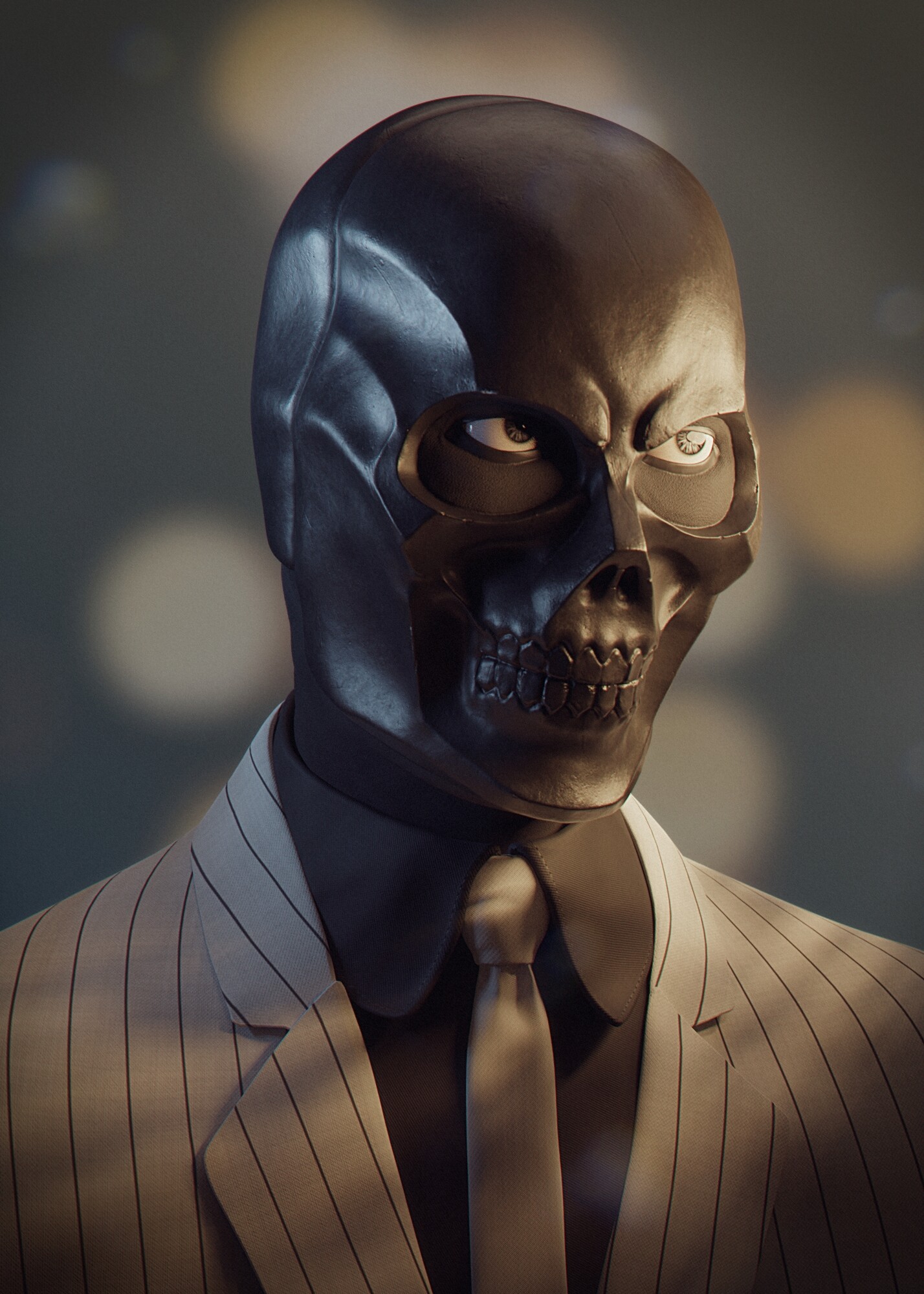 Black Mask - Batman's Super Villain - Finished Projects - Blender