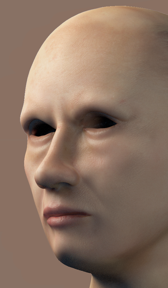 blender human face model download