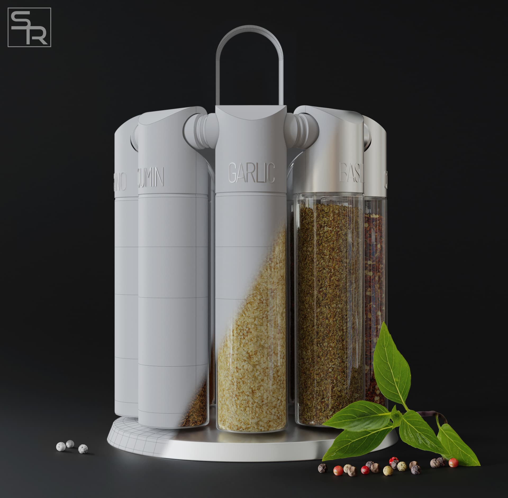 Spice rack - product visualization - Finished Projects - Blender ...