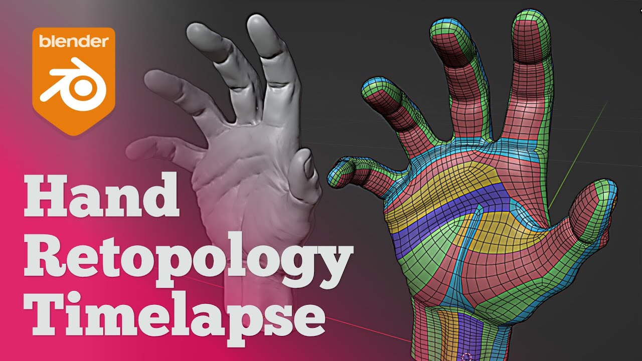 Hand Retopology Timelapse - Tutorials, Tips And Tricks - Blender ...