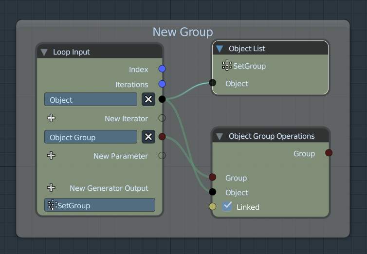 Group objects in animation nodes 2.1 - Animation and Rigging - Blender ...