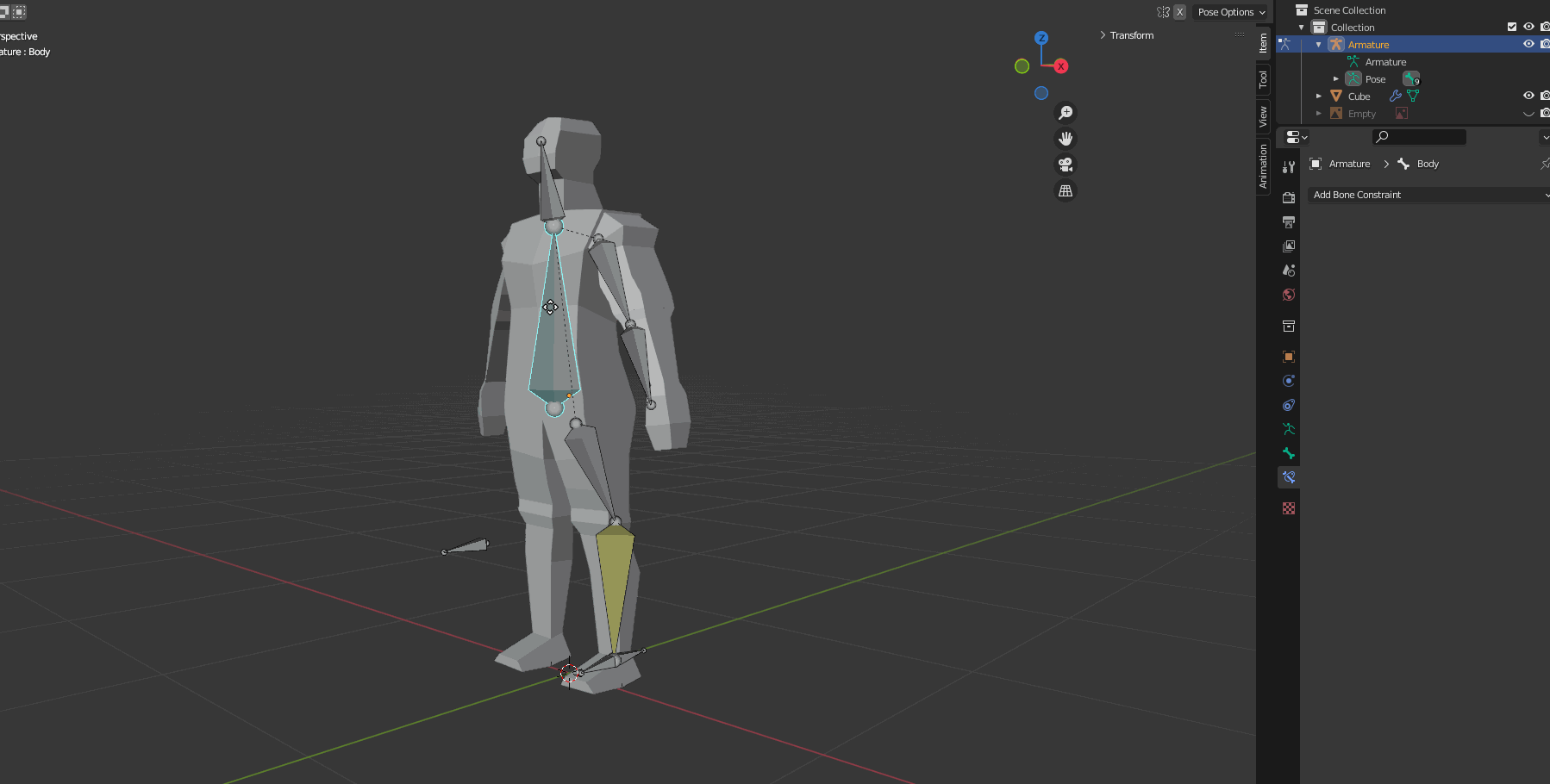 Wrong IK knee movement - Animation and Rigging - Blender Artists Community