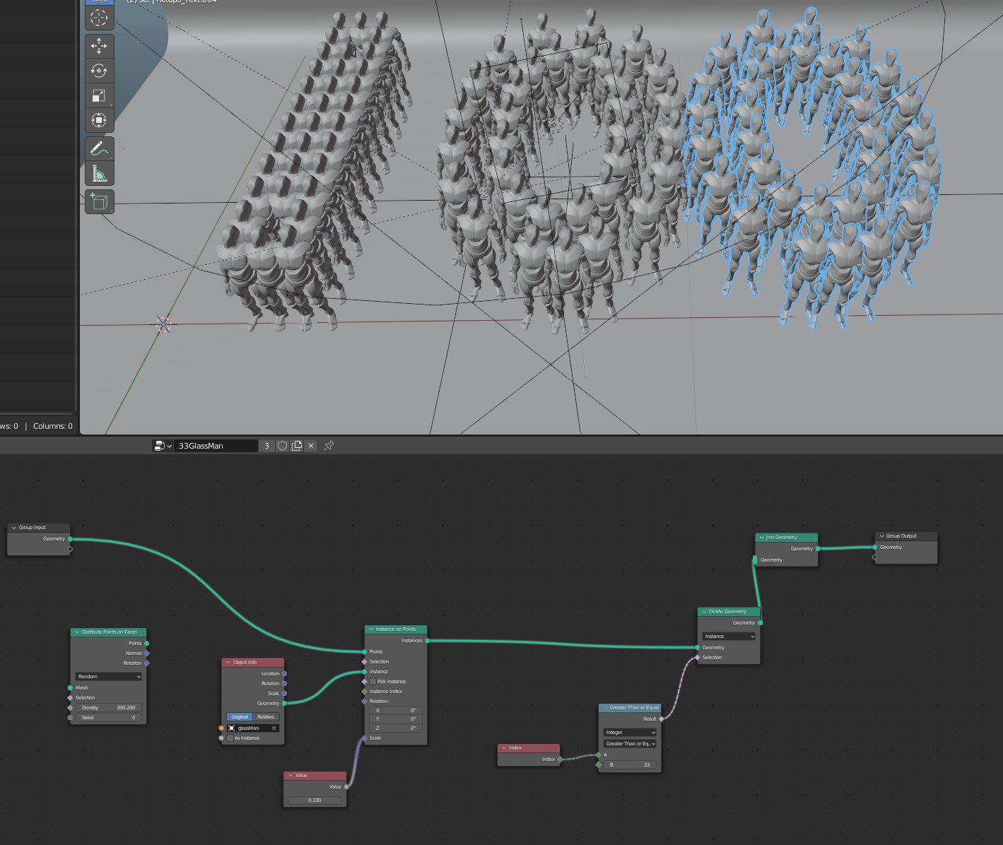 Distributes points on faces with specif number? - Modeling - Blender ...