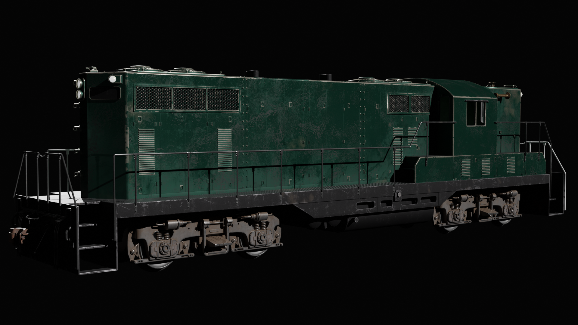 GP7 rail engine - Works in Progress - Blender Artists Community