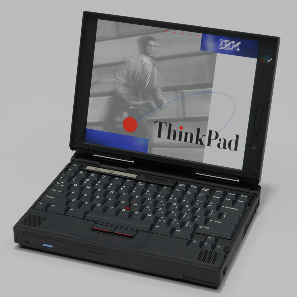 1997 IBM Thinkpad 760XL Type 9547 - Finished Projects - Blender Artists ...