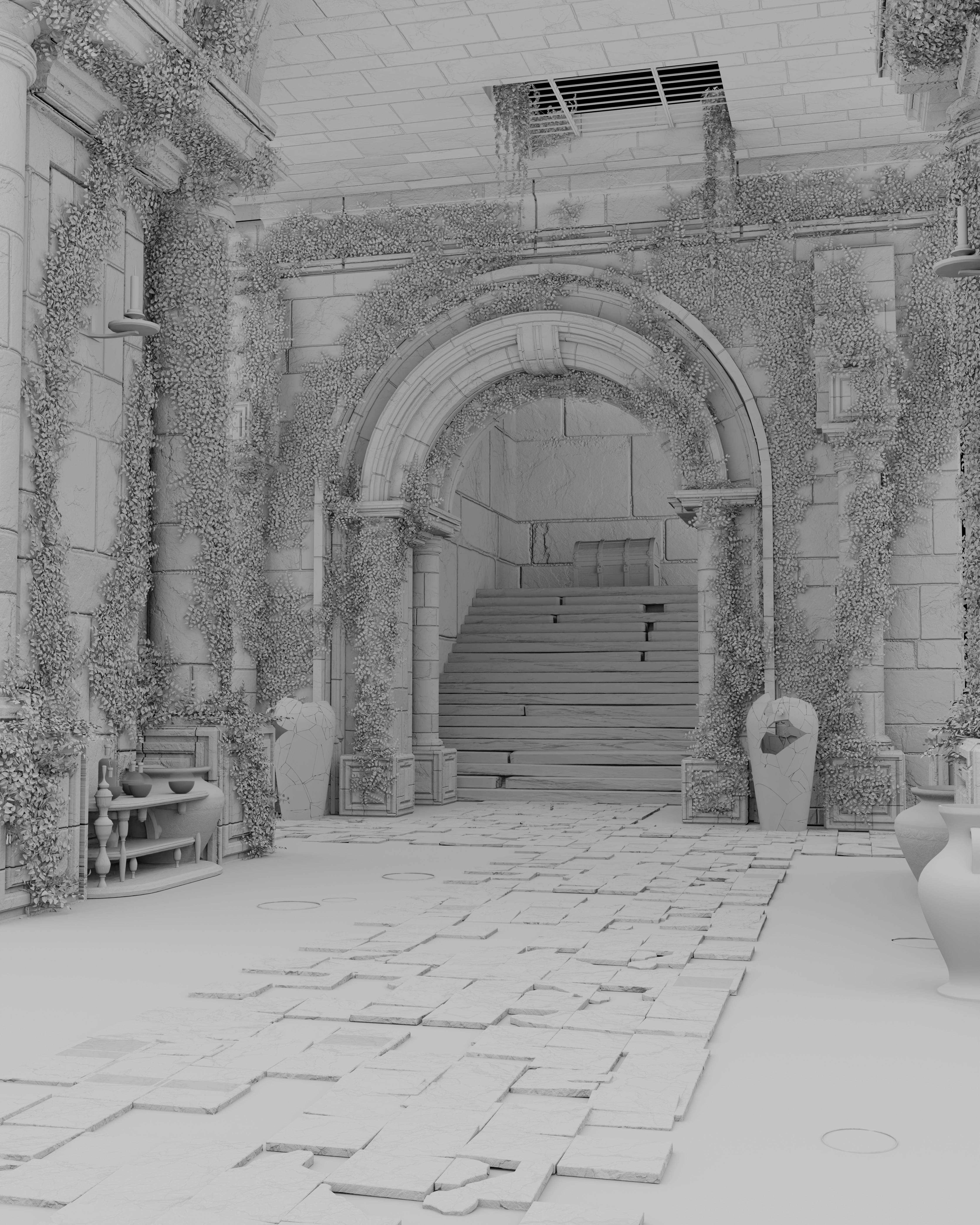 Secrets of the Silent Stones Path - Finished Projects - Blender Artists ...