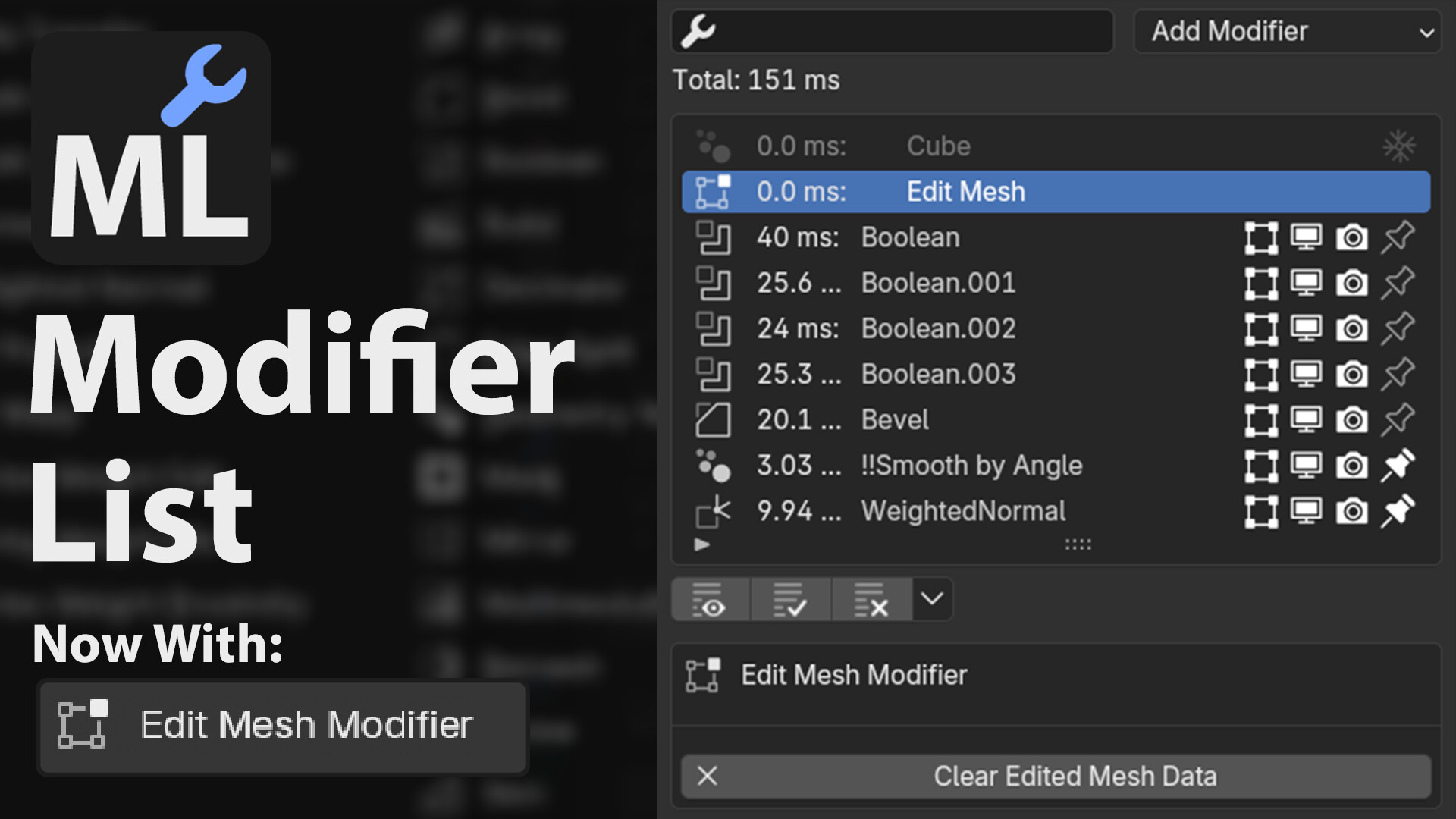 Modifier List3