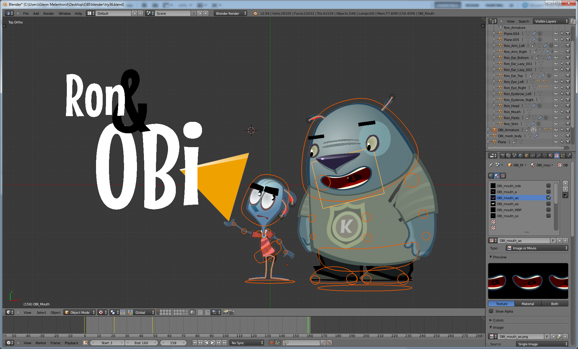 Ron Obi Exploring 2d Animation In Blender Works In Progress Blender Artists Community