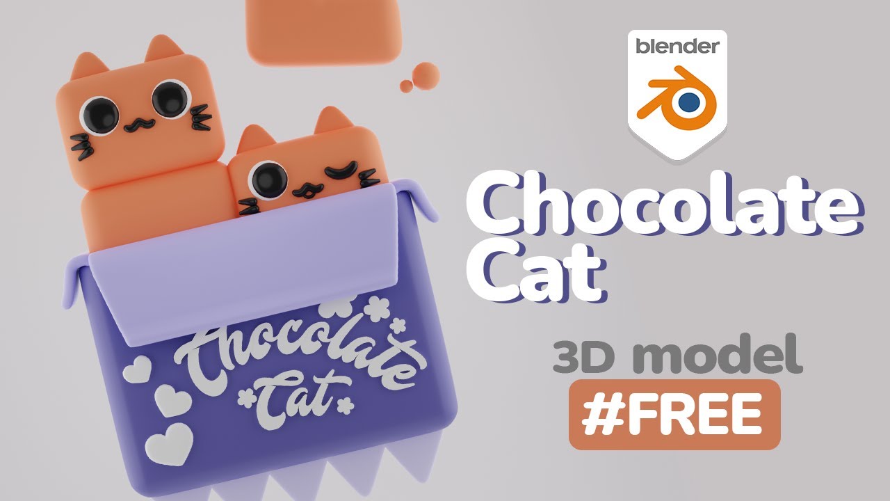 chocolate-cat-finished-projects-blender-artists-community