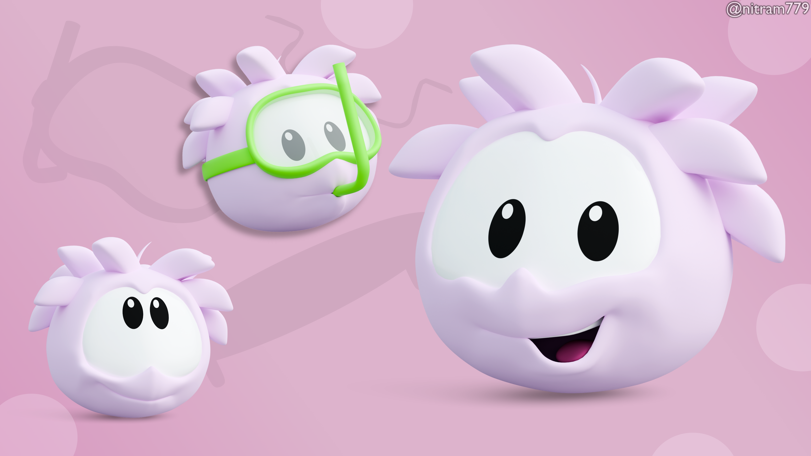 Some puffles that i uploaded here for no reason - Finished Projects ...