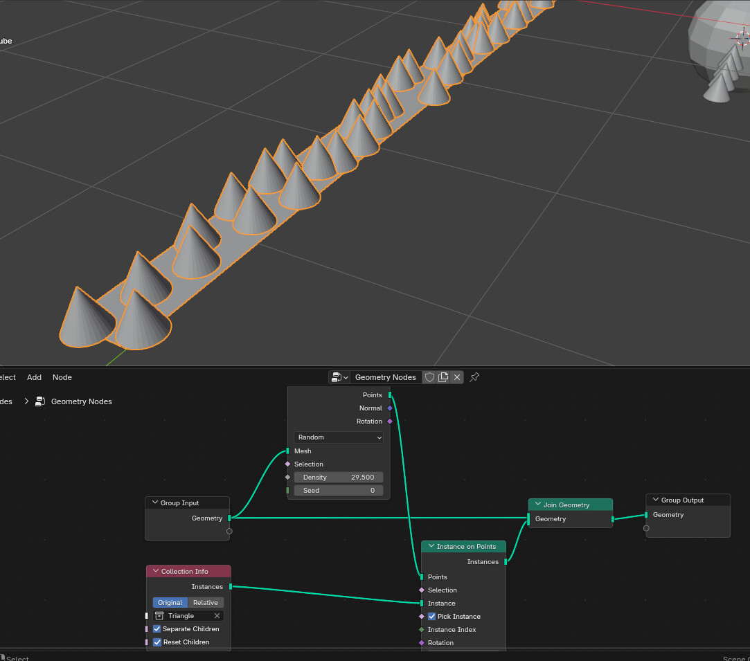 How to place different sized objects on array modifier - Modeling ...