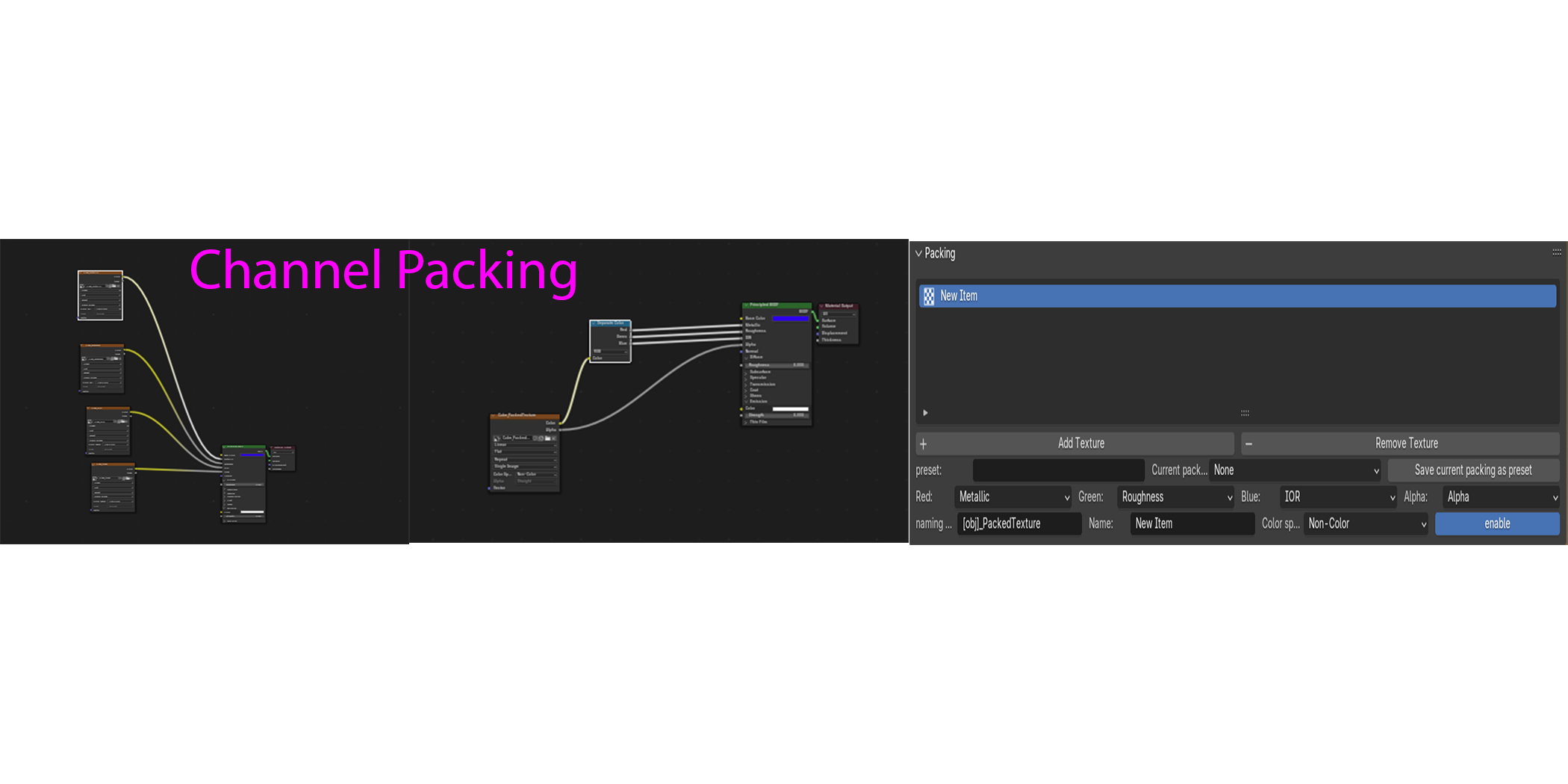 TexCraft: Simplify material workflows and speed up exports in Blender ...