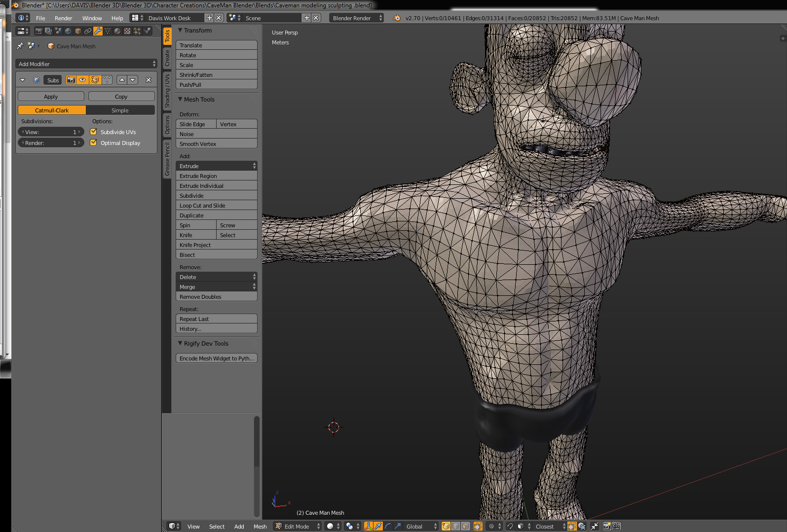 Quad to Triangle Sculpting FIx. - Modeling - Blender Artists Community