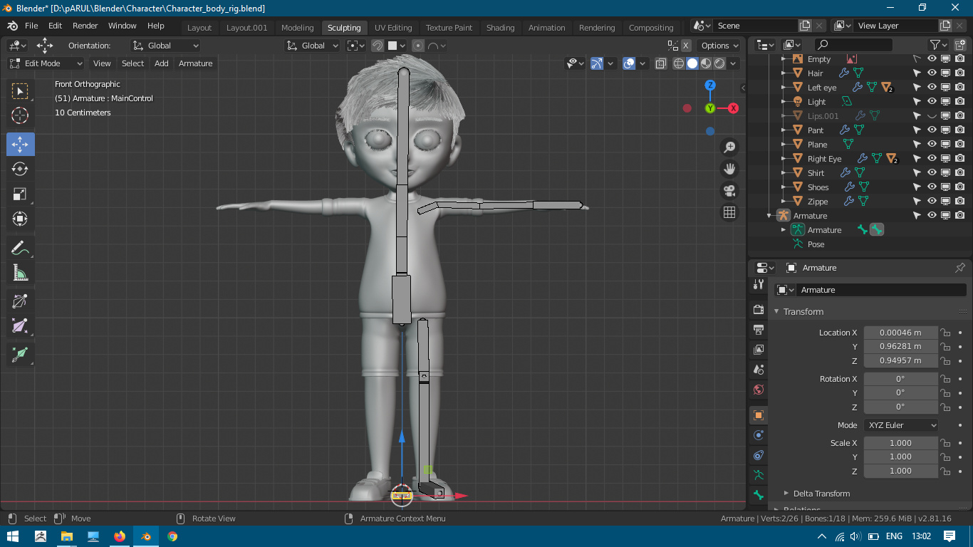 Blend Swap | Efficient Armatures and Rigging - [Blender Lectures] - 3 - Pose  Mode - [Resource Files]