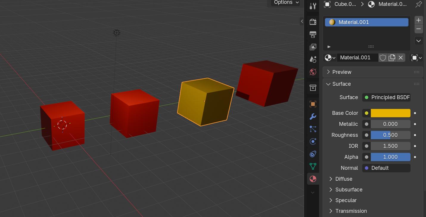 How to apply different materials to different objects that share the ...