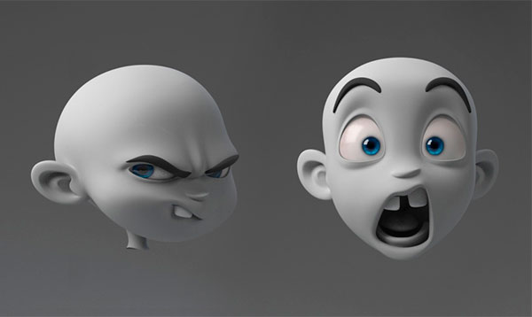 Costumes serve Wedge Cartoon Boy Face Model/Rig Help - Animation and Rigging - Blender Artists  Community