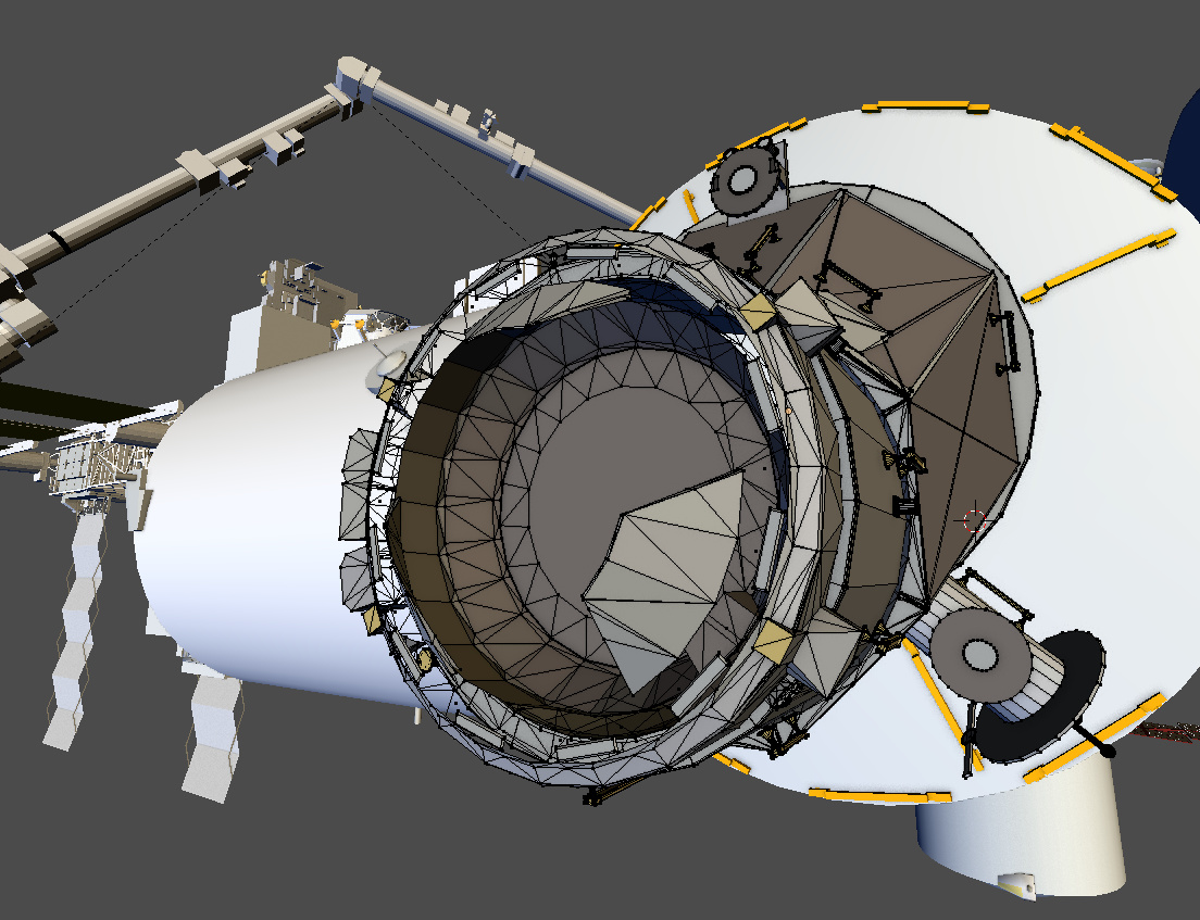 Fixed Iss Made By Nasa Works In Progress Blender Artists