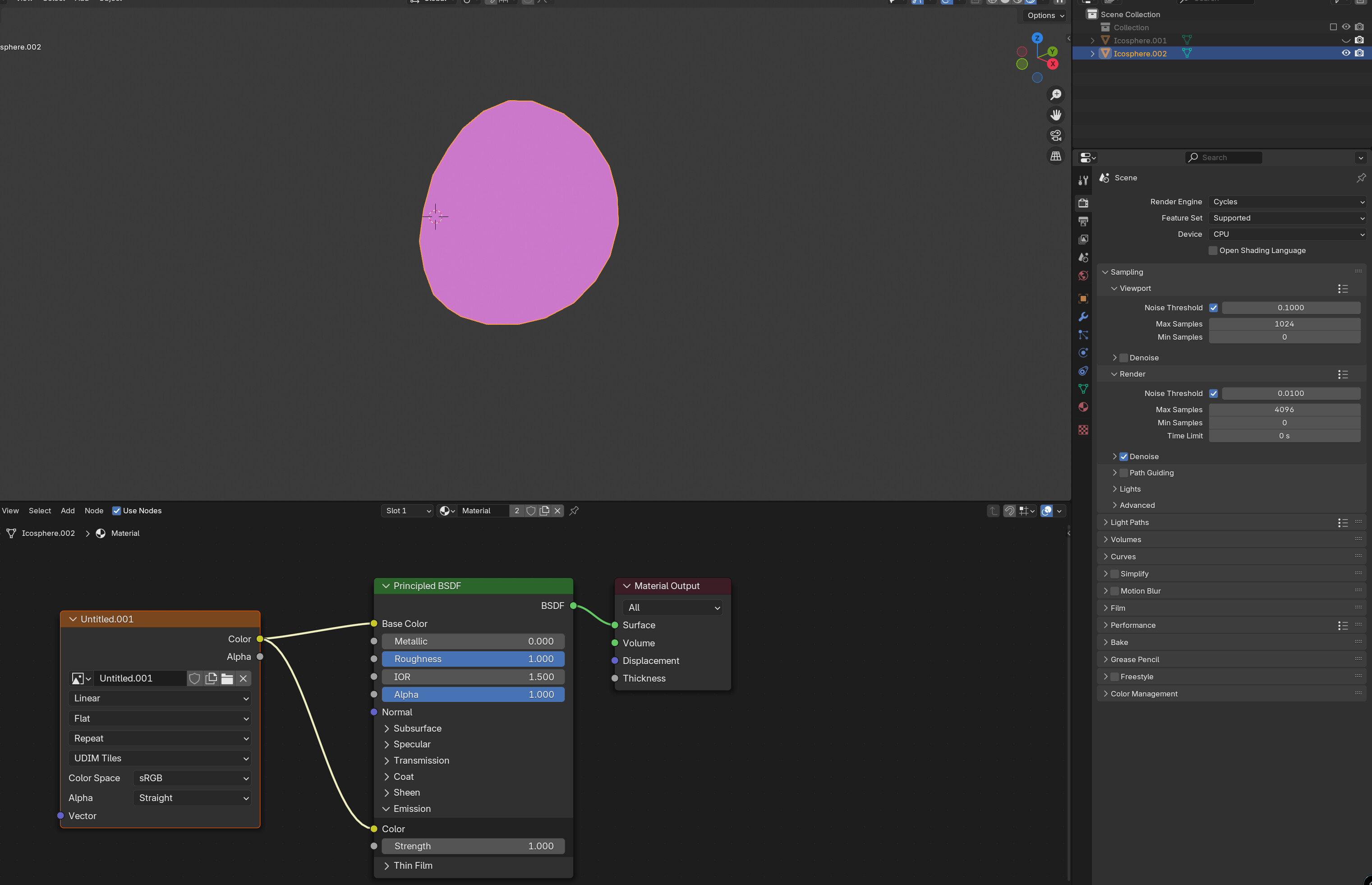 Cycles - pink textures - Materials and Textures - Blender Artists Community