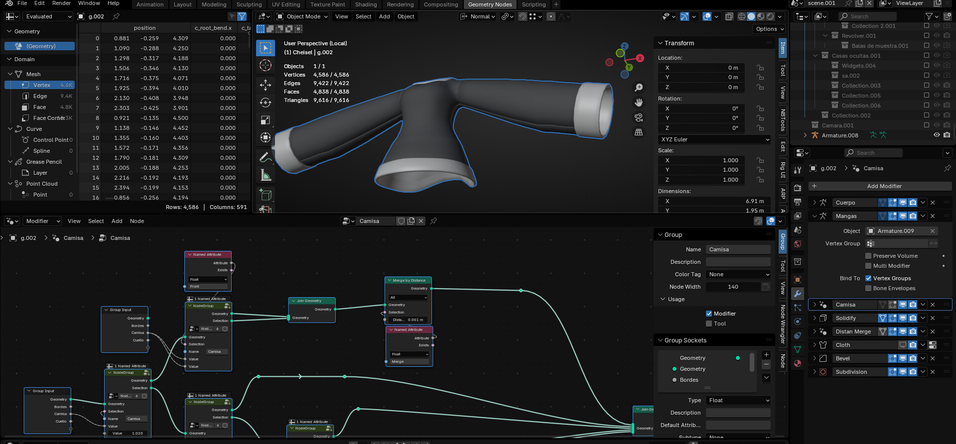 Feedback Rig cloth - Animation and Rigging - Blender Artists Community