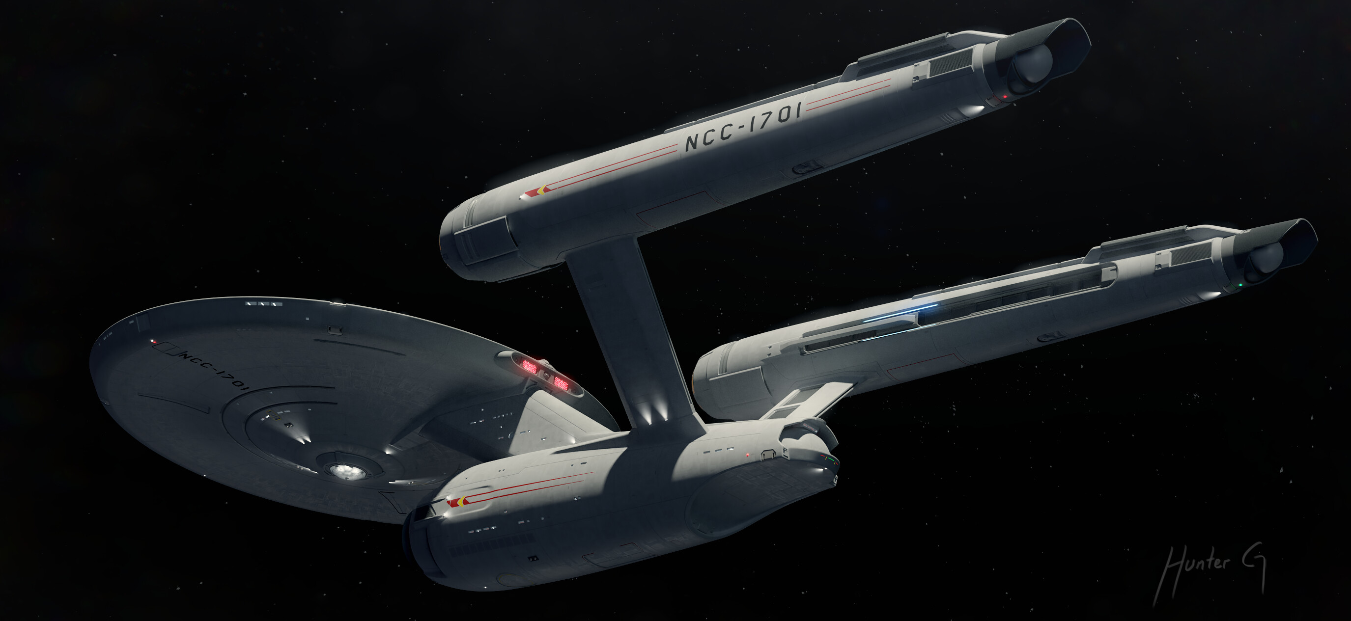 U.S.S. Enterprise Redesign - Works in Progress - Blender Artists Community