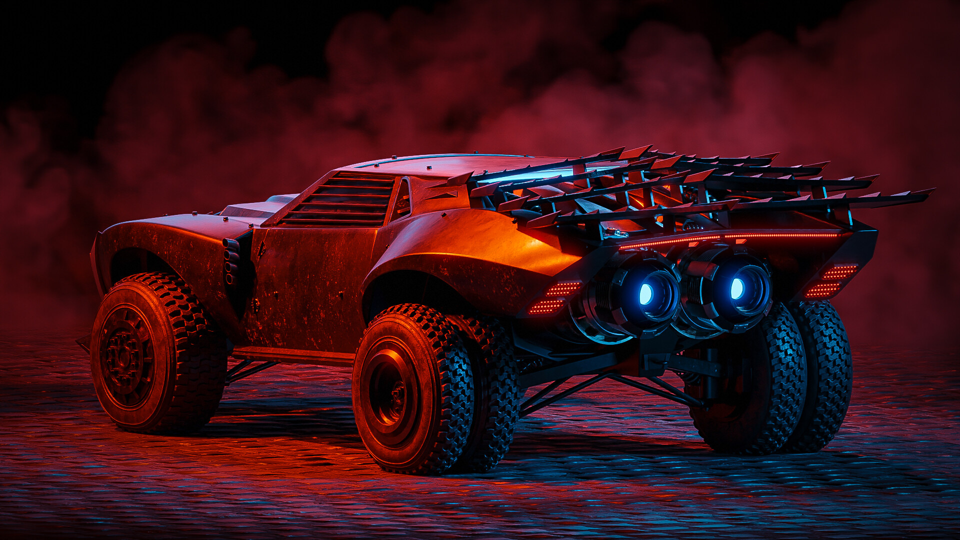 Batmobile Concept - Finished Projects - Blender Artists Community