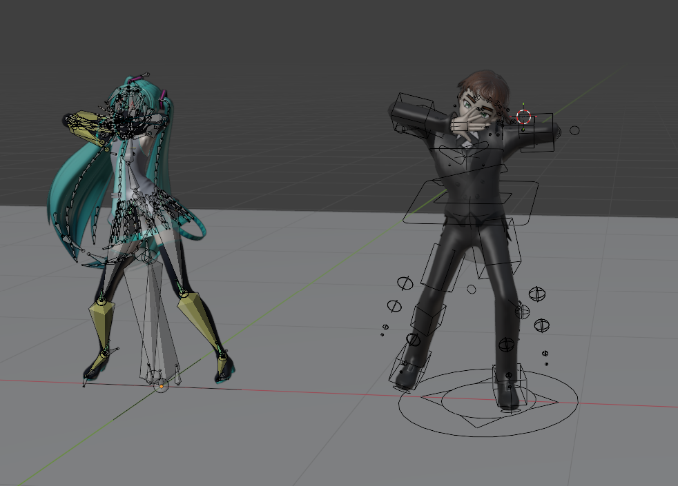 MMD Rig Remapped Onto ARP Rig Issue - Animation and Rigging - Blender ...