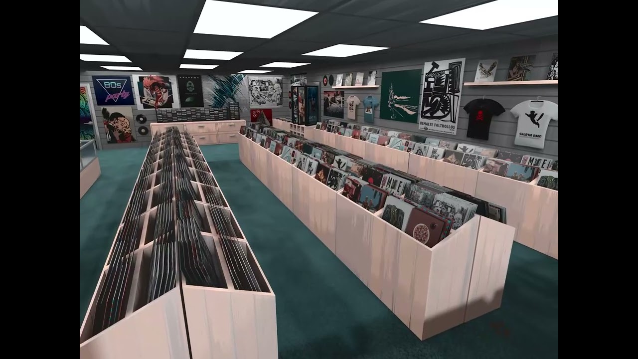 Record Store Interior - Painterly Shading - Works in Progress - Blender ...