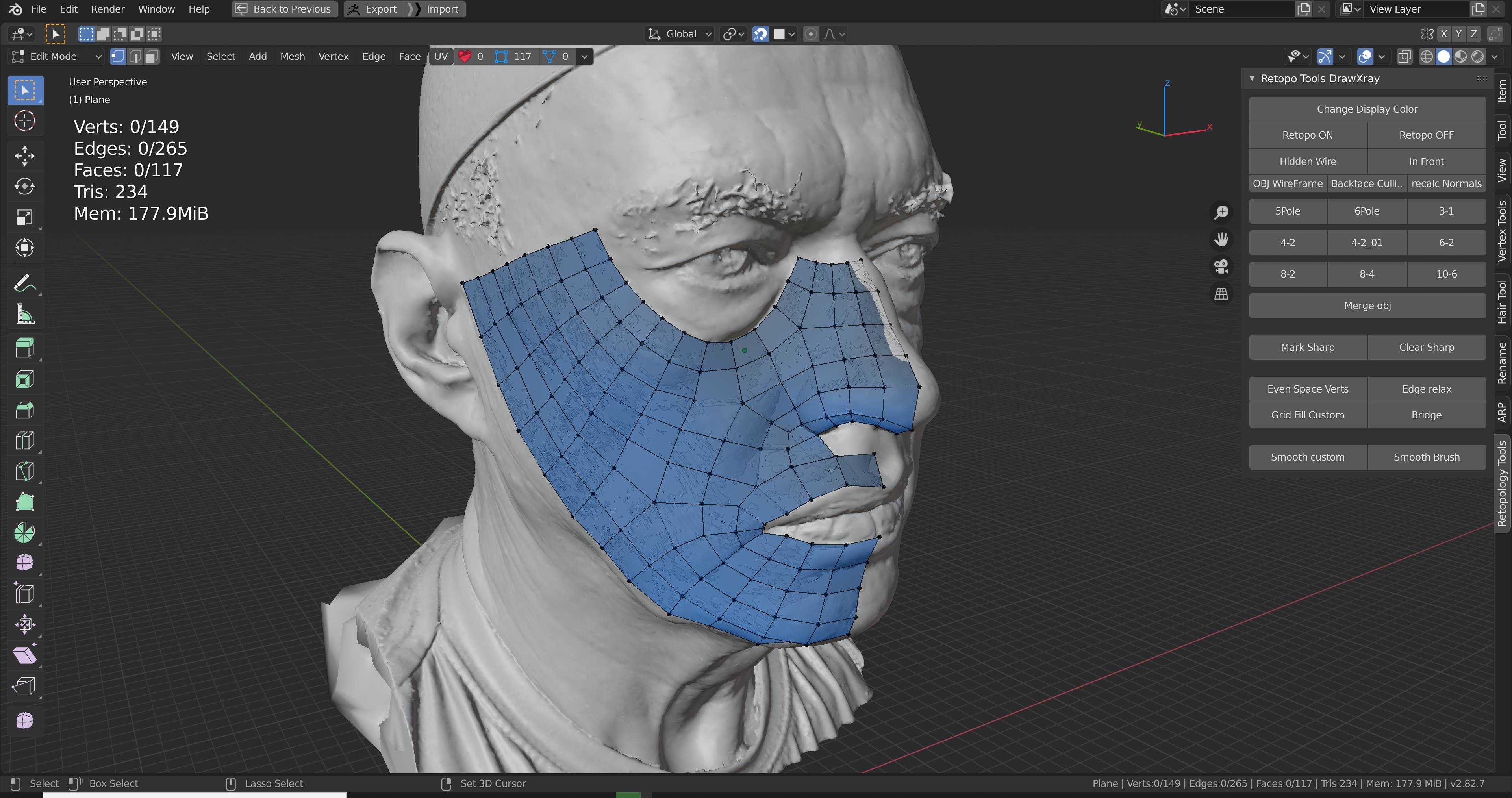 Retopology - Modeling - Blender Artists Community