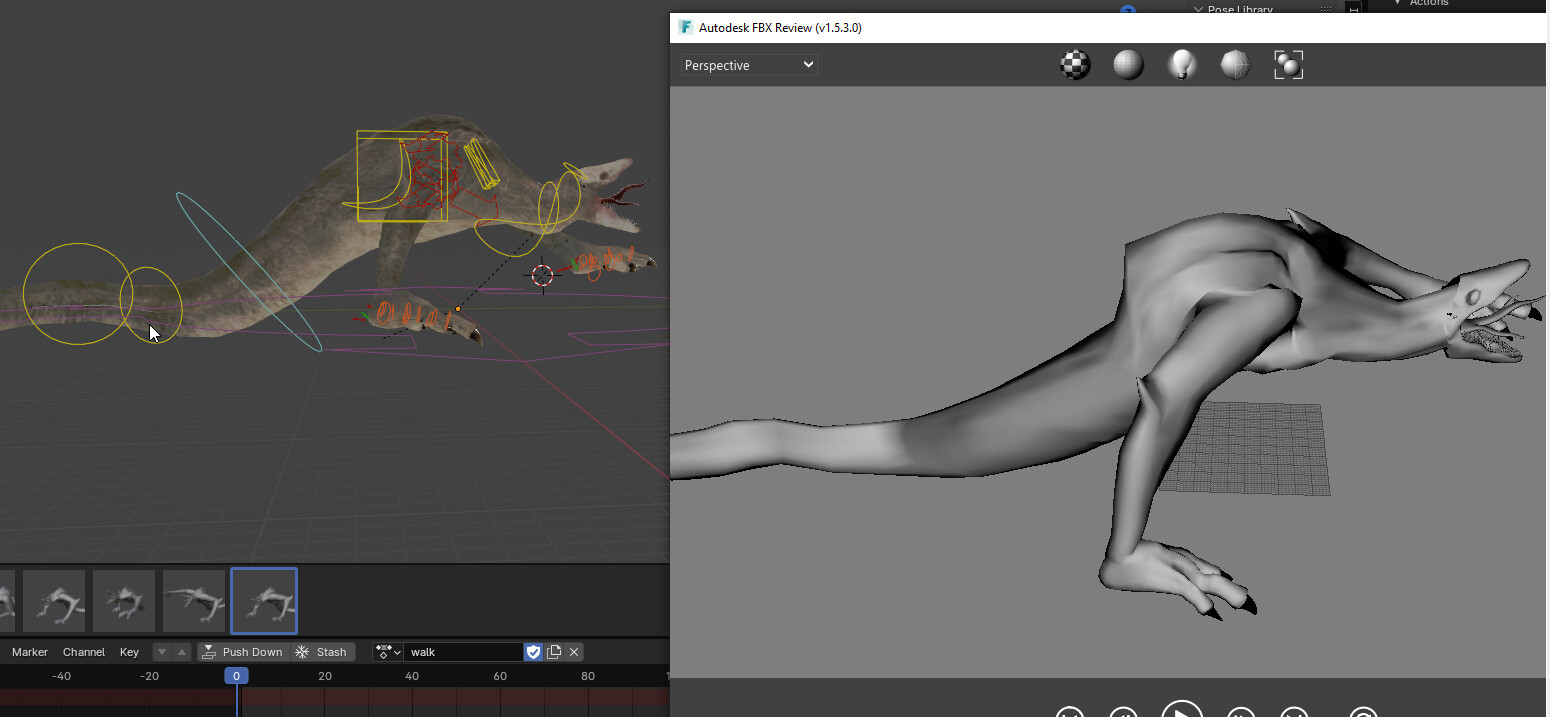 Blender fbx export deforms my head - Animation and Rigging - Blender ...
