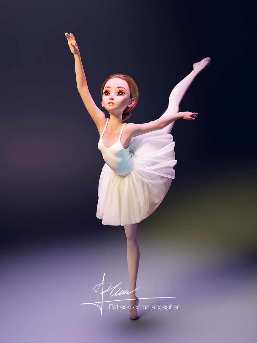 Ballet dancer - Finished Projects - Blender Artists Community