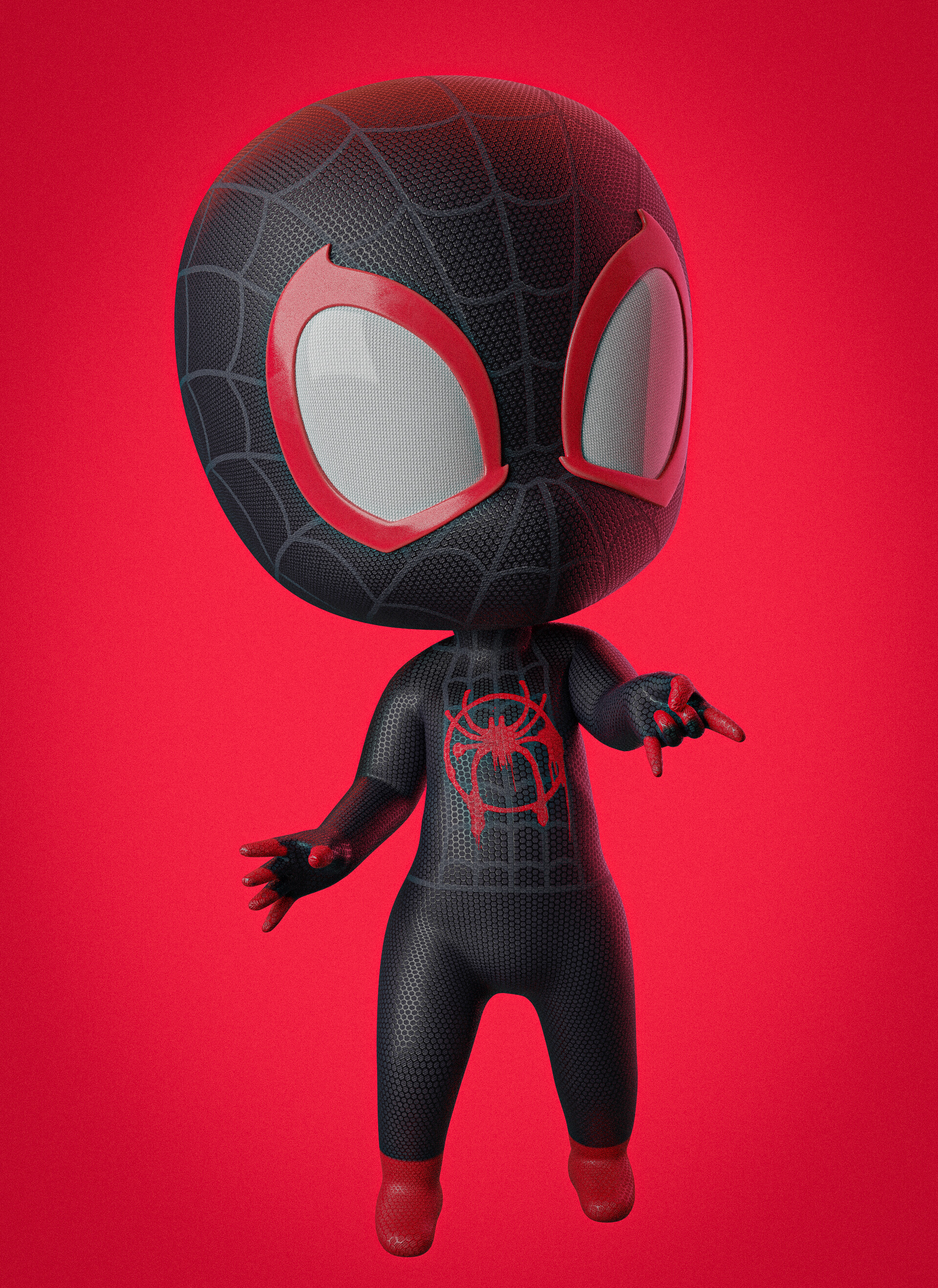 Chibi Spiderman - Finished Projects - Blender Artists Community
