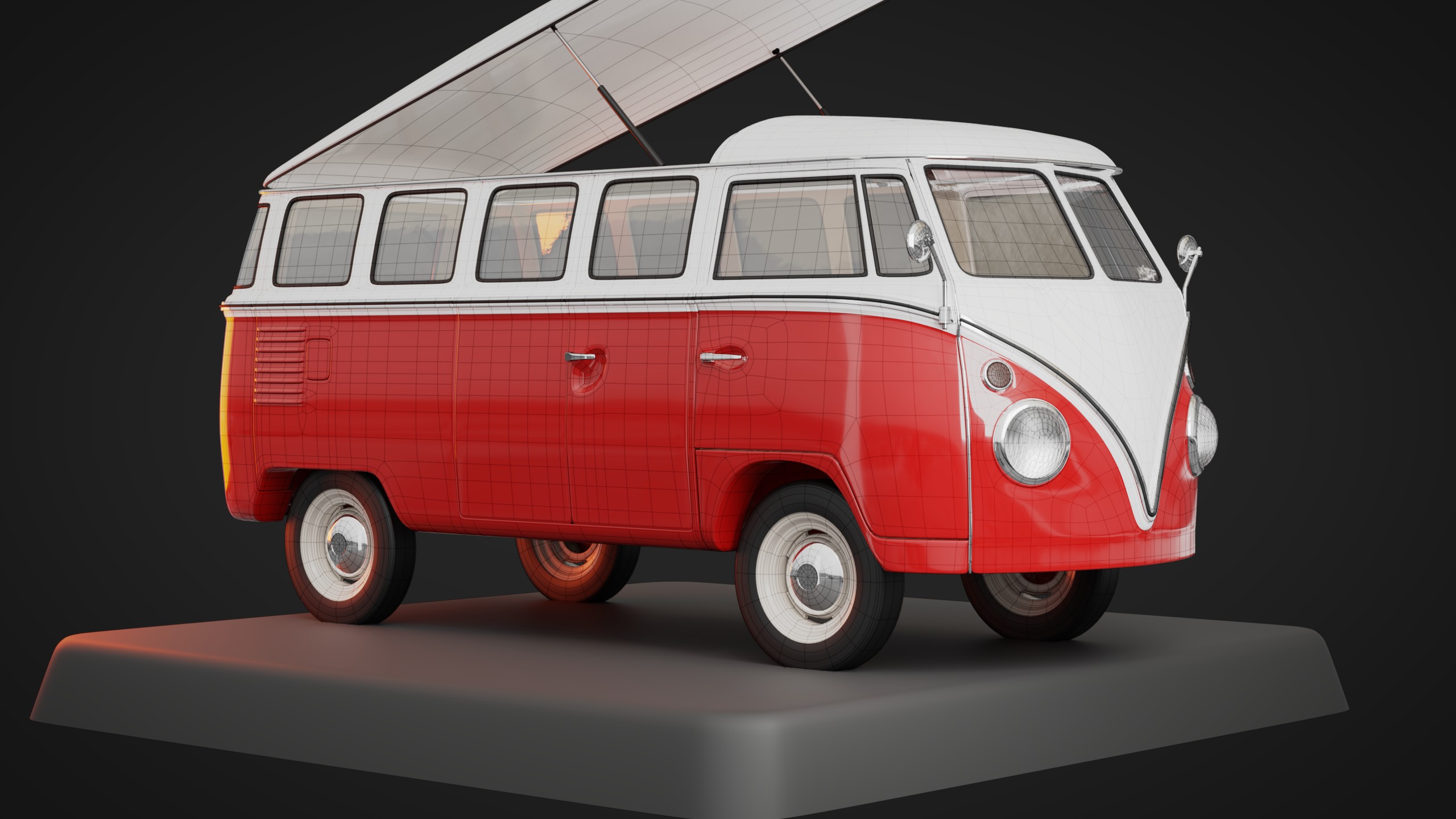 Converted 1962 Volkswagen Bus/RV - Works in Progress - Blender Artists ...