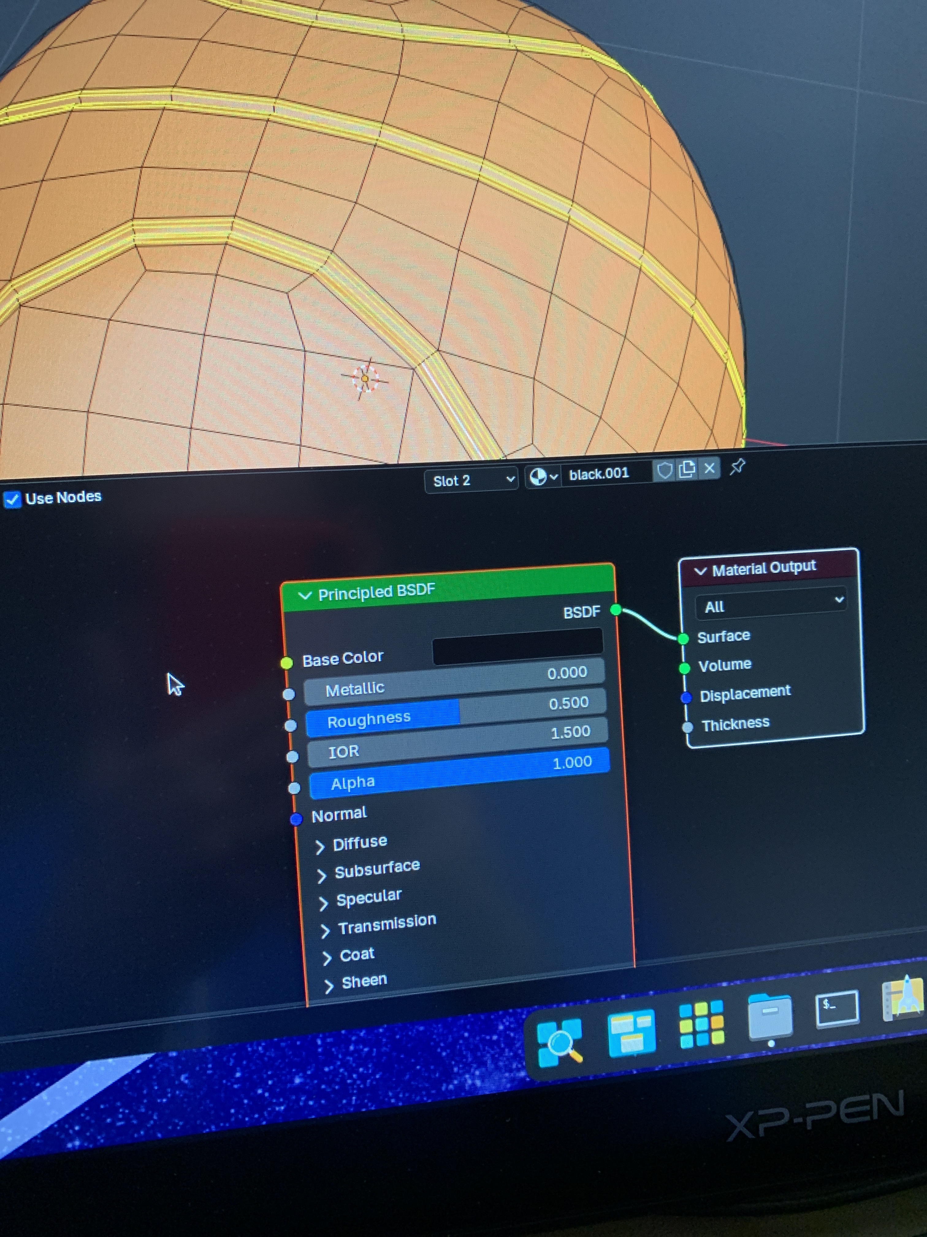 Color is not showing up in blender when I assign a material - Modeling ...