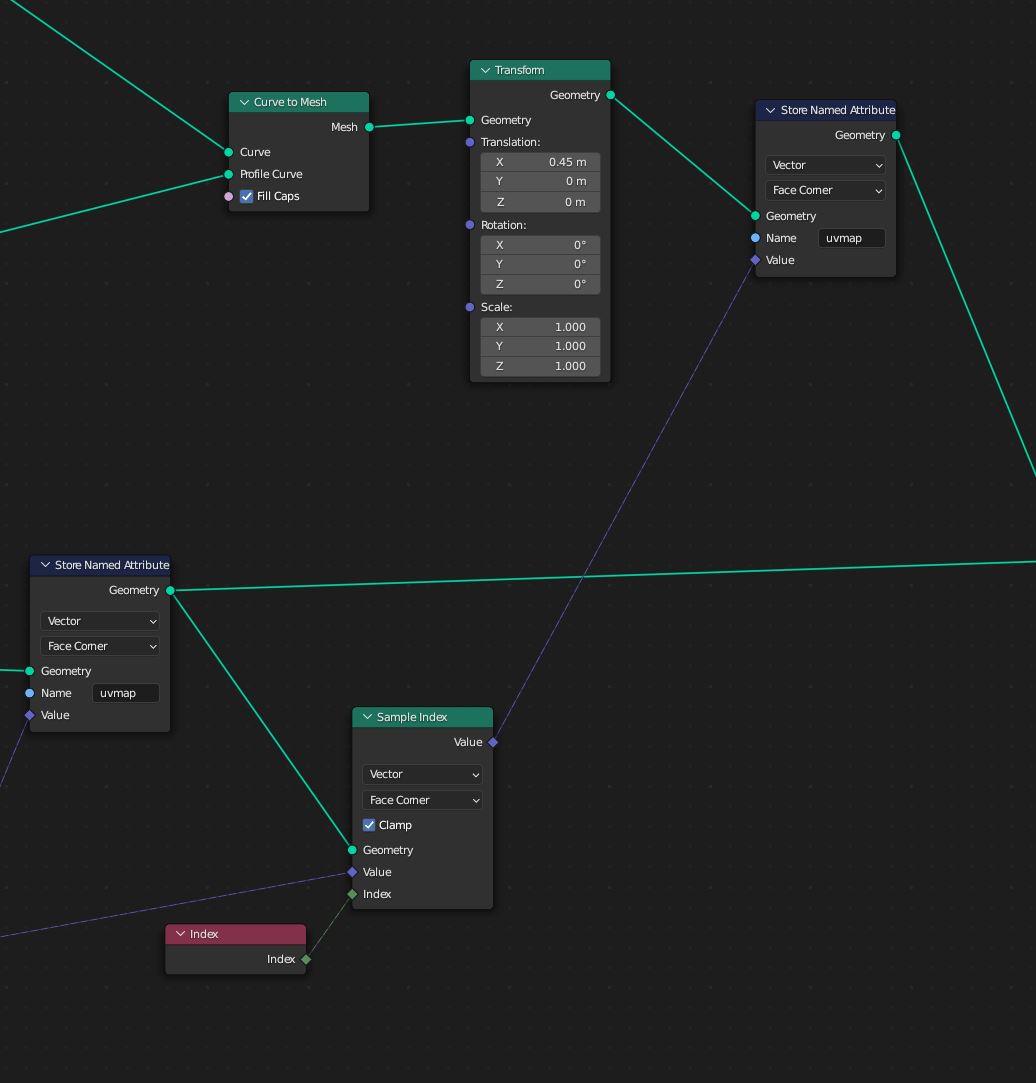 How to create UV in one position and use in another position with ...