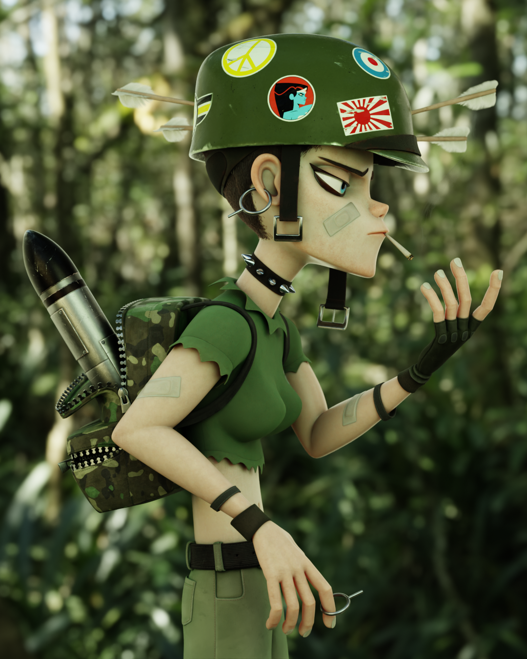 Tank Girl - Finished Projects - Blender Artists Community