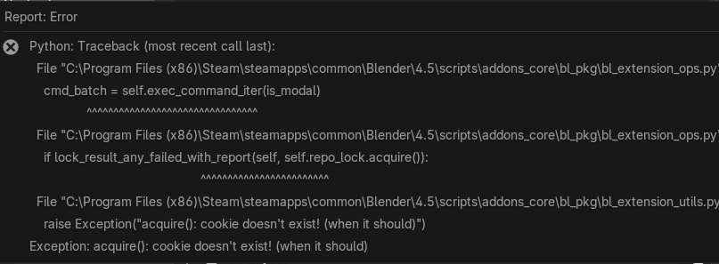 Camera Shakify Addon Error - Technical Support - Blender Artists Community