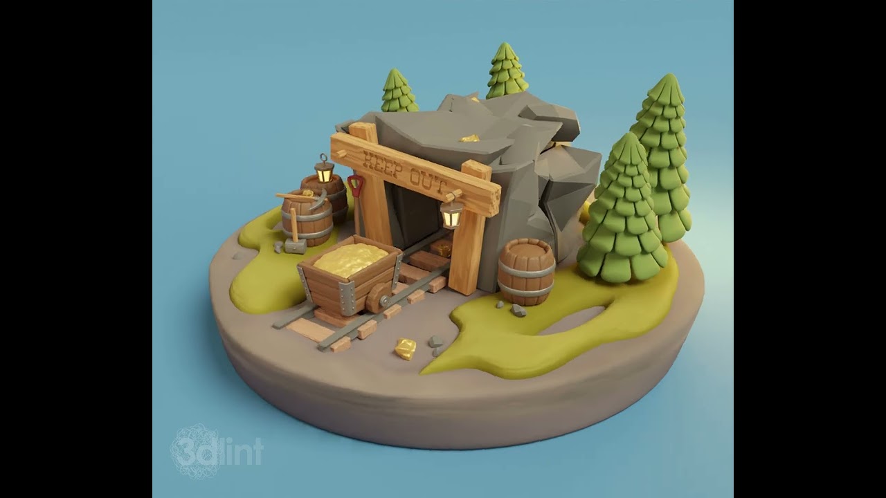 Gold Mine - Finished Projects - Blender Artists Community