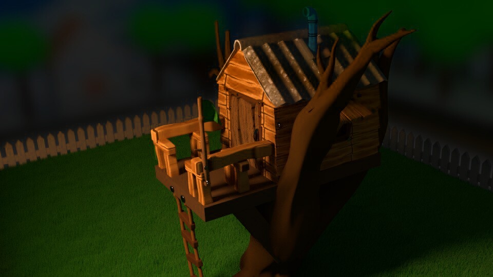 Tree House - Finished Projects - Blender Artists Community