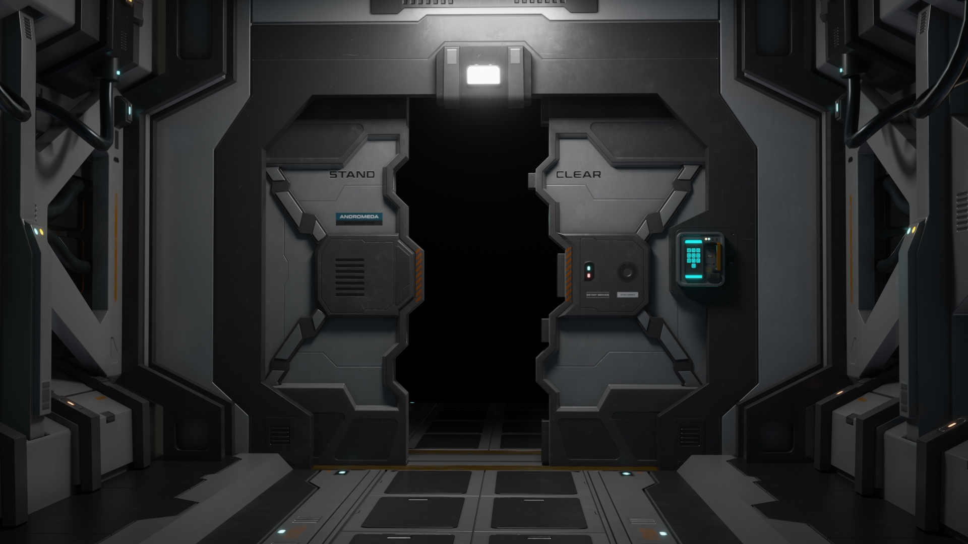 Sci Fi Corridor Interior-Real Time - Finished Projects - Blender ...