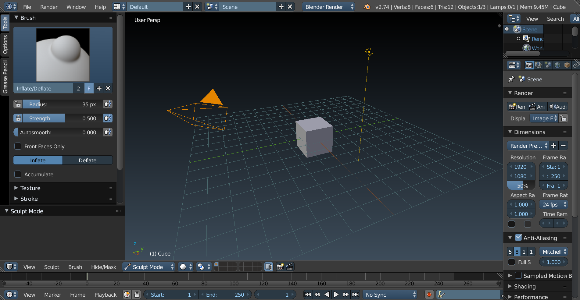 Sculpt Brush Menu Changes in 2.74 - Basics & Interface - Blender ...