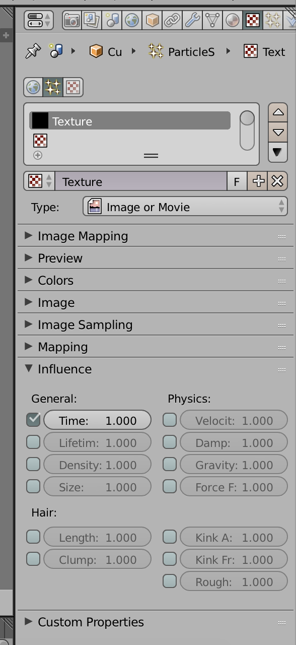 Particles along a texture - Particles and Physics Simulations - Blender ...