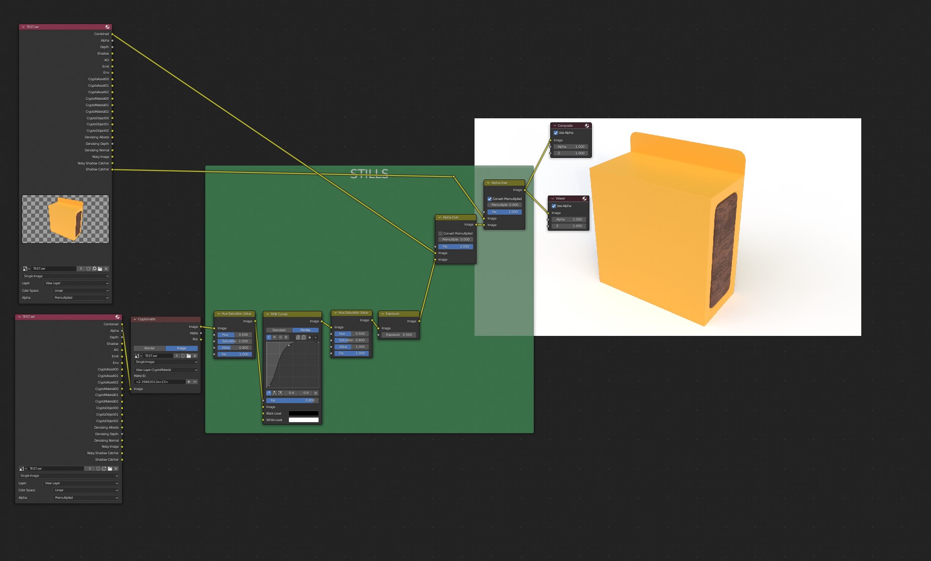 PNG + Shadow Catcher workflow - Compositing and Post Processing ...