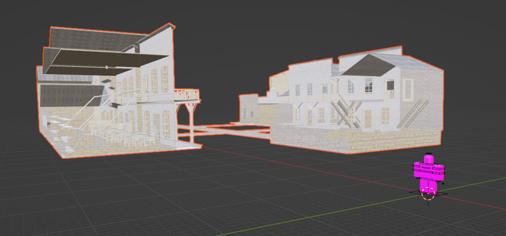 Roblox character transparent when imported into blender - Building