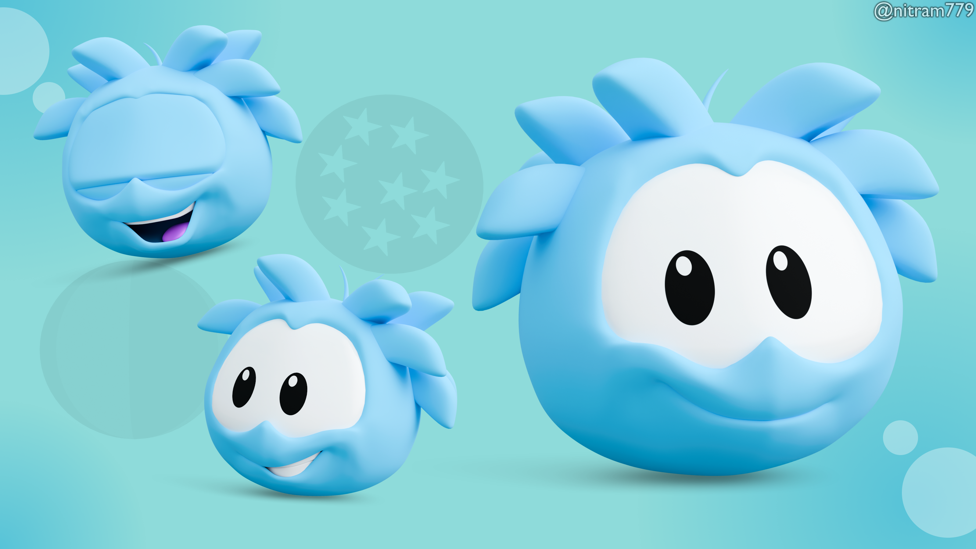 Some puffles that i uploaded here for no reason - Finished Projects ...
