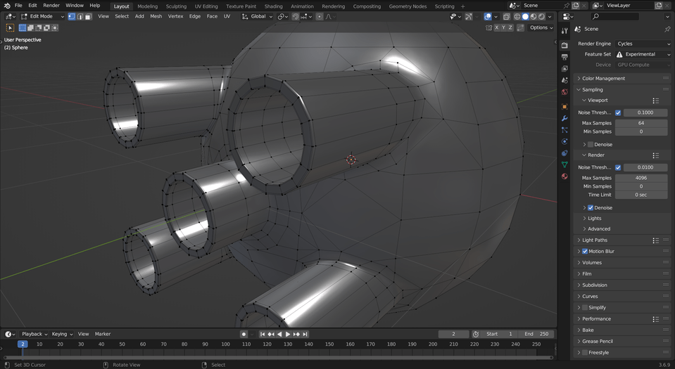 Blend cylinder with sphere - Modeling - Blender Artists Community
