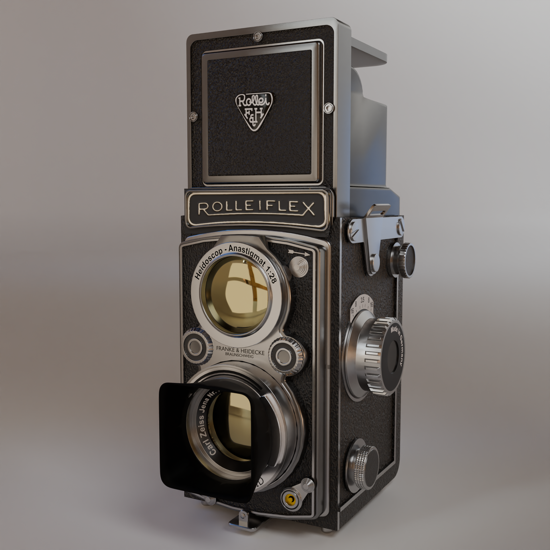 Rollioflex Rolleiflex in Blender - Works in Progress - Blender Artists Community