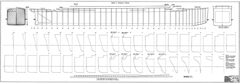 Чертеж корабля Titanic (Титаник) купить в интернет …