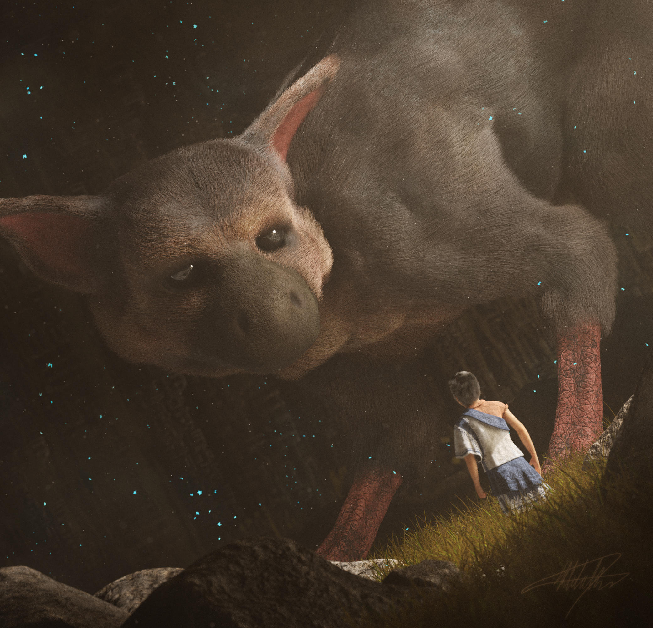 ArtStation - The Last Guardian - Trico